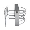 Buy cheap 304 Stainless Steel Security Turnstile 120°Rotating Square Roof Passage from wholesalers