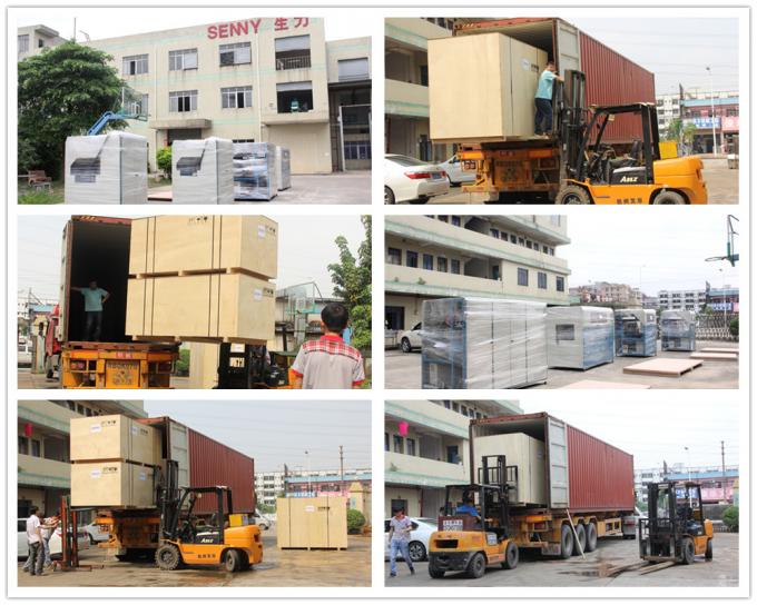 5000pcs/Hr Automatic Hot Foil Stamping Machine , 6KW Heat Stamp Machine 1