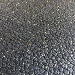 Rubber Horse Stable Wall Mats Straight Edge Cobblestone 3/4 Inch X 4 X 6 Ft