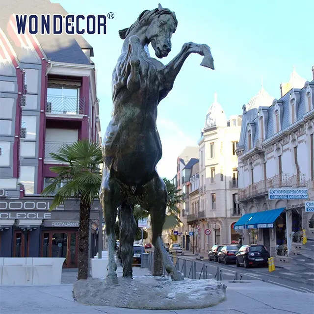 Large Size Bronze Horse Statue Life Size For Garden Decoration