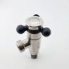 Buy cheap Brushed Color Sanitary Angle Valve 3 8 One Way Outlet 130g from wholesalers