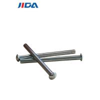 Buy cheap C1008 Blue White Zinc Plated Tubular Semi Hollow Rivets Dia 2.5x33 product
