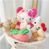 Buy cheap 30x48cm Woolen Exquisite Cartoon Kuromi Plush Doll Bouquet Small Fragrance Style Qixi Teacher's Day Small Doll Gift Handbag Set from wholesalers