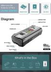 Peak 3000A Outdoor Emergency Booster Car Battery Starting Device with PD 65W