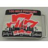 Buy cheap Jackpot Ultra Running Festival Custom Made Belt Buckles 100 Miles Finisher With Soft Enamel from wholesalers