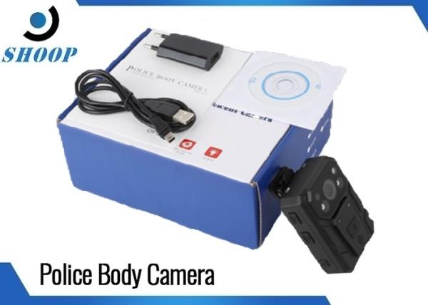 Portable HD 1296P IP67 Police Body Cameras Recorder 34 Megapixel 140 Degree Wide