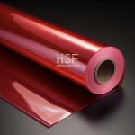 50 Micron Opaque Red PET Fluorosilicone Release Film Silicone Coated Side Wound
