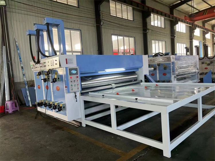 Chain Feeding 2 Color Printing Slotting Machine for Corrugated Cardboard Production