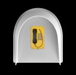 Fiberglass Reinforced Polyester Acoustic Phone Booth Pillar Dust Proof For
