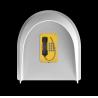 Buy cheap Durable Rustproof Wall Mounted Telephone Booth For Airport / Chemical Plants from wholesalers