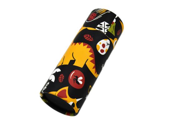 Buy cheap Corrugated Mailer Mixed Colour Round Tissues Box Holder For Car Golf Foil Logo from wholesalers