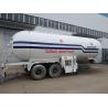 Buy cheap Transport Road Lpg Delivery Truck 2 Axle 45cbm 18mt 18 Tons Semi Trailer from wholesalers