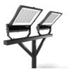 Buy cheap Topsung 160lm/w led outdoor stadium light for tv broadcast ip66 high mast 400w led flood light from wholesalers