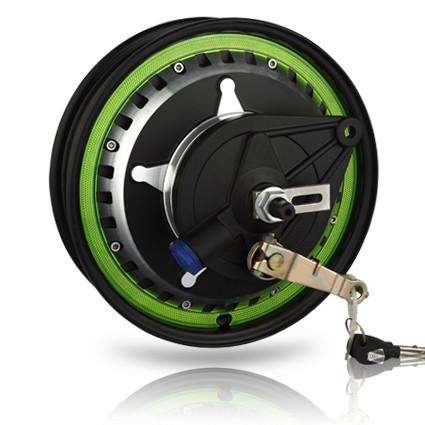 12 Inch Electric Motorcycle Parts , High Torque Brushless Electric Motors With