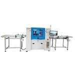 220V Voltage CCD Visual Labeling Machine for Carton Packaging Box Foam Board PCB