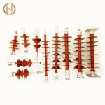 Long Rod Suspension Silicone Rubber Insulator 120KN 24KV Superior Tensile