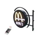 P3 P4 P4.68 Double Sided Waterproof Outdoor Store Round Sign Board Digital