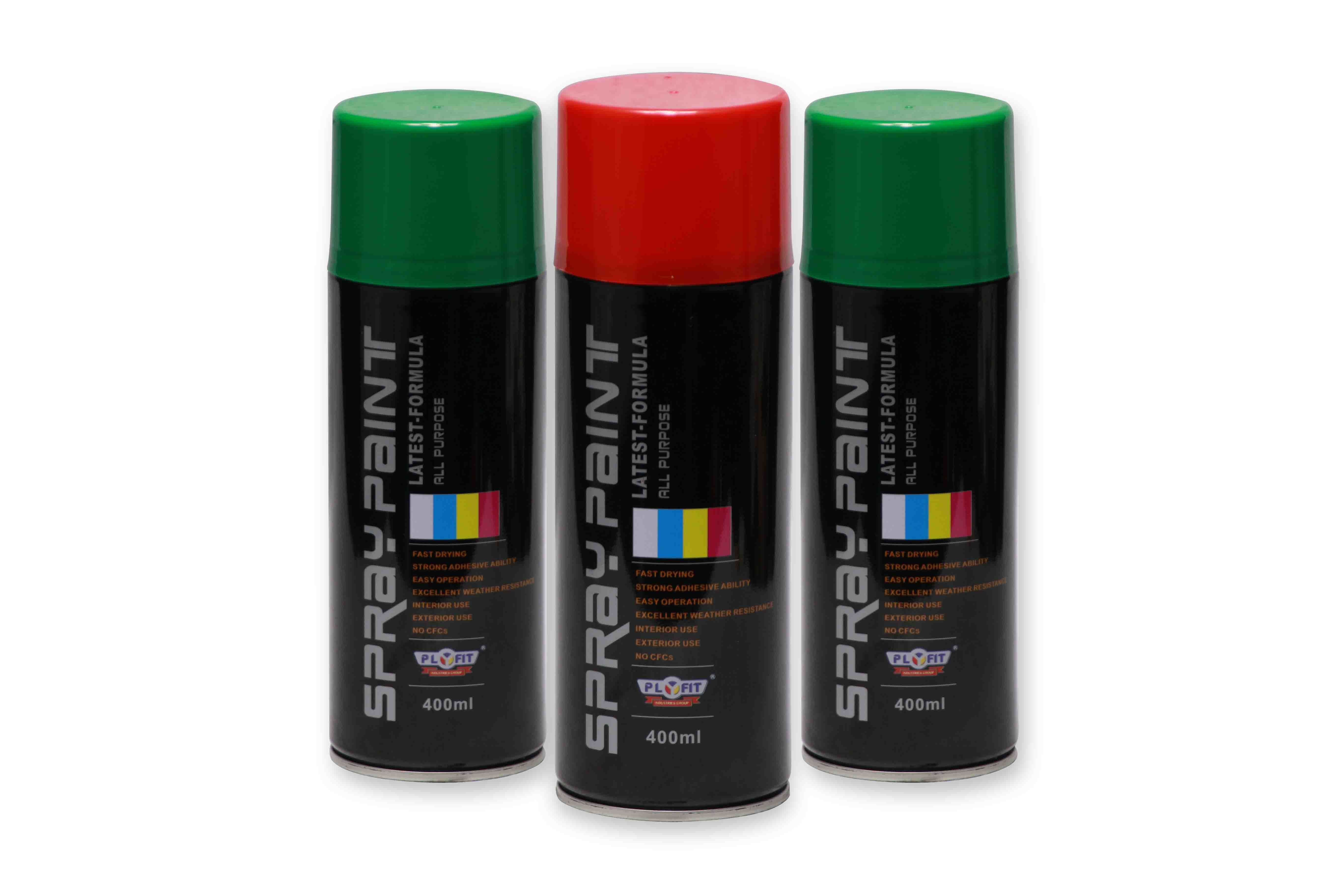 ISO9001 Metallic Acrylic Lacquer Spray Paint Strong Covering