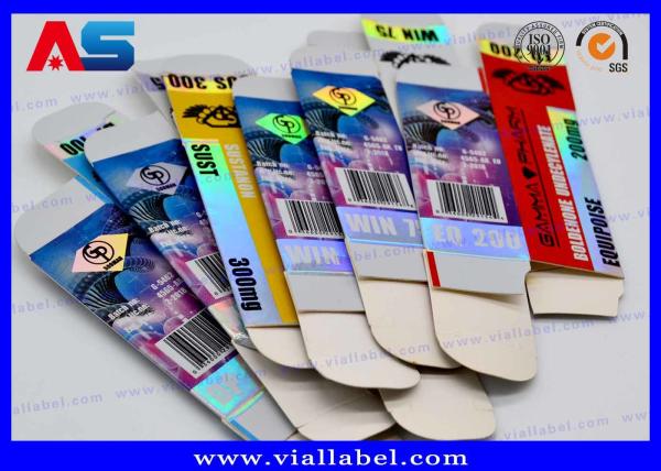 Buy cheap CMYK printing Anabolic Oral Peptide Pharmaceutical Packaging Box medicine pill box from wholesalers