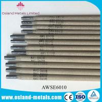 Buy cheap High Quality Carbon Steel Welding Electrodes AWS E 6010 product