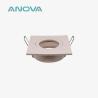 Buy cheap Bamboo Fiber Downlight Enclosure Square Recessed MR16 Downlight Housing from wholesalers