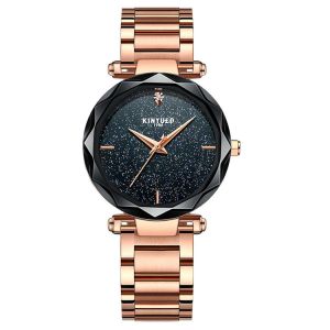 Buy cheap Mineral Glass Quartz Ladies Watch Quartz Stainless Steel Watch KINYUED from wholesalers