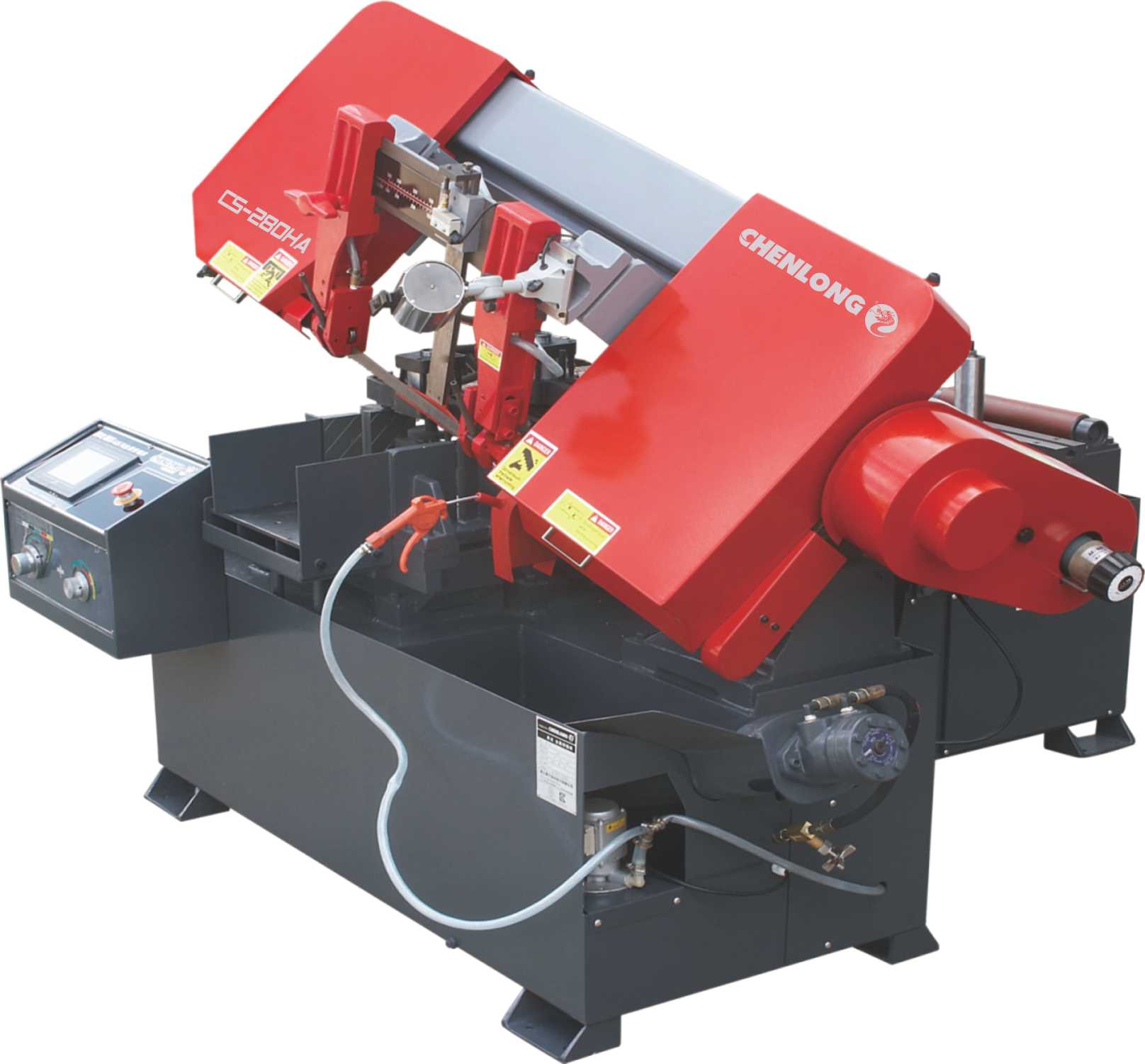 CS-280HA Hydraulic Work Vise Pivot Band Saw