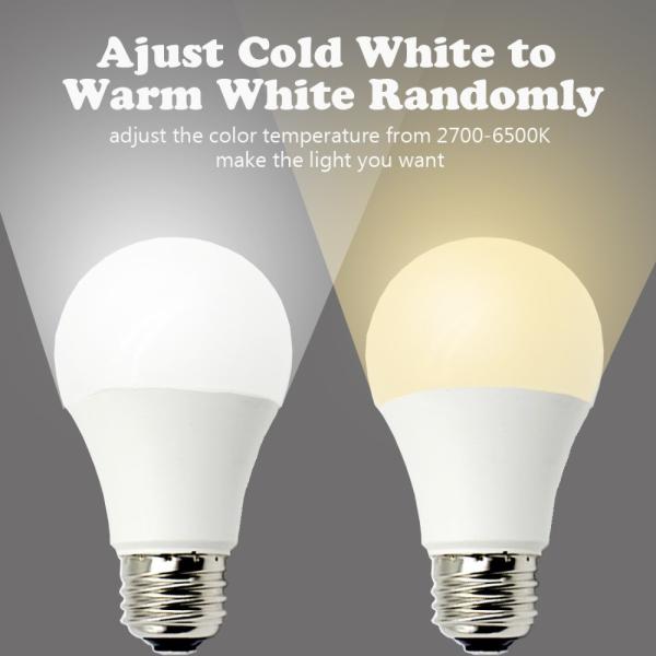 Quality Led Intelligent Wifi Voice Activated Light Bulb Phone Controlled AC100-240V for sale