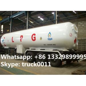 Buy cheap hot sale ASME standard LPG gas propane tank trailer, best price new brand 56cbm 3 Axle LPG tank trailer for sale from wholesalers
