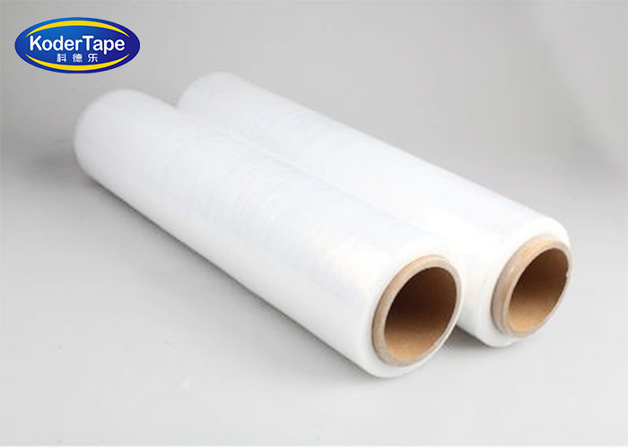 Stretchable Lldpe Stretch Film , Clear Plastic Film For Various Wraping Bunding