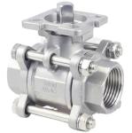 Casting 3PCS Stainless Steel 1000 Wog Ball Valve for Petrochemical Industry