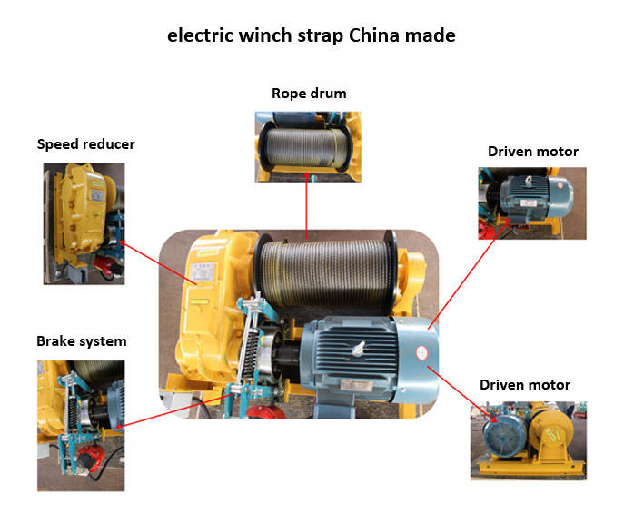 150T Industrial Electric Winch