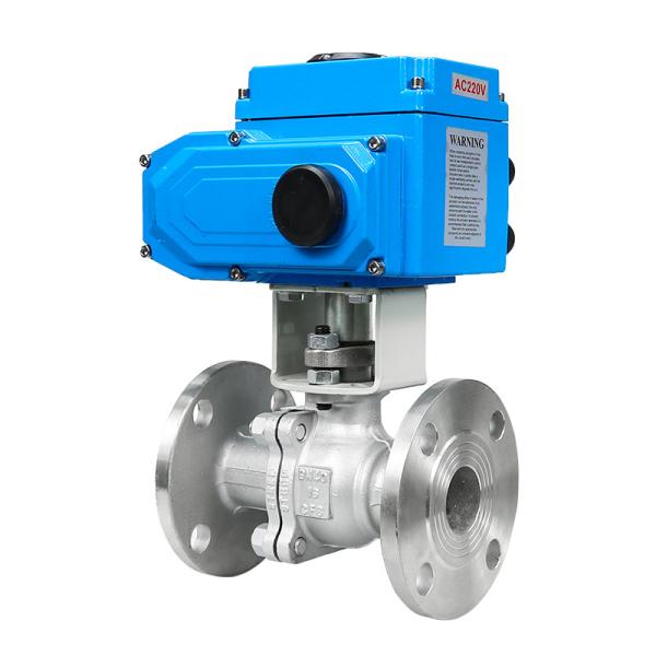 Buy cheap 2 Way Electric Motorized Valve 2 Inch 4 Inch SS304 With Electric Actuator from wholesalers