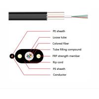 Buy cheap Fig-8 Hybrid Cable Electric Hybrid Flat Optical Fiber Cable product