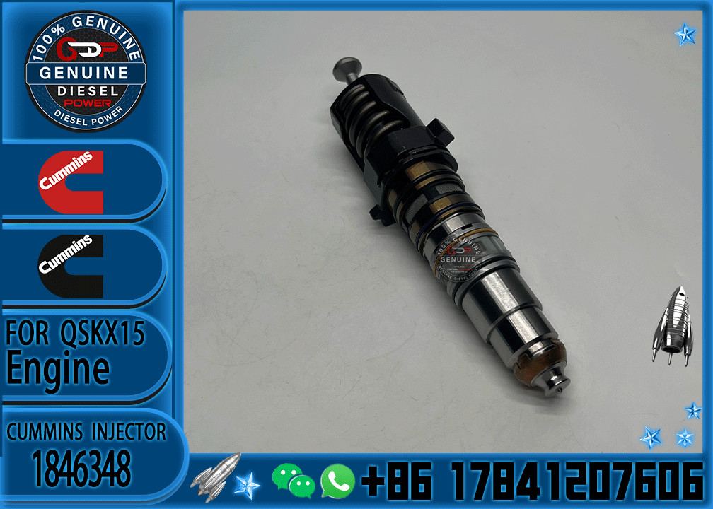 Construction Machinery Parts Fuel Injector For QSKX15 Diesel 4954888 1764364 1846348 4062568 For CUMMINS Diesel Engine