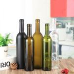 Hot Stamping 500ml Custom Label Flint Empty Glass Wine Bottles 500ml for Spirits