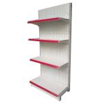 Supermarket gondola shelving single sided market shelf for display rack