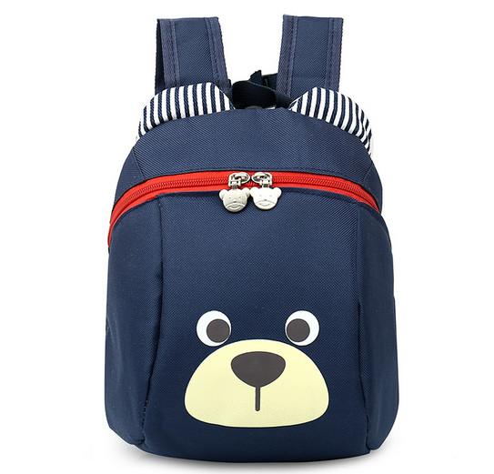 Buy cheap Navy Animal Pattern Personalized Kids Backpacks Durable Backpacks For School from wholesalers