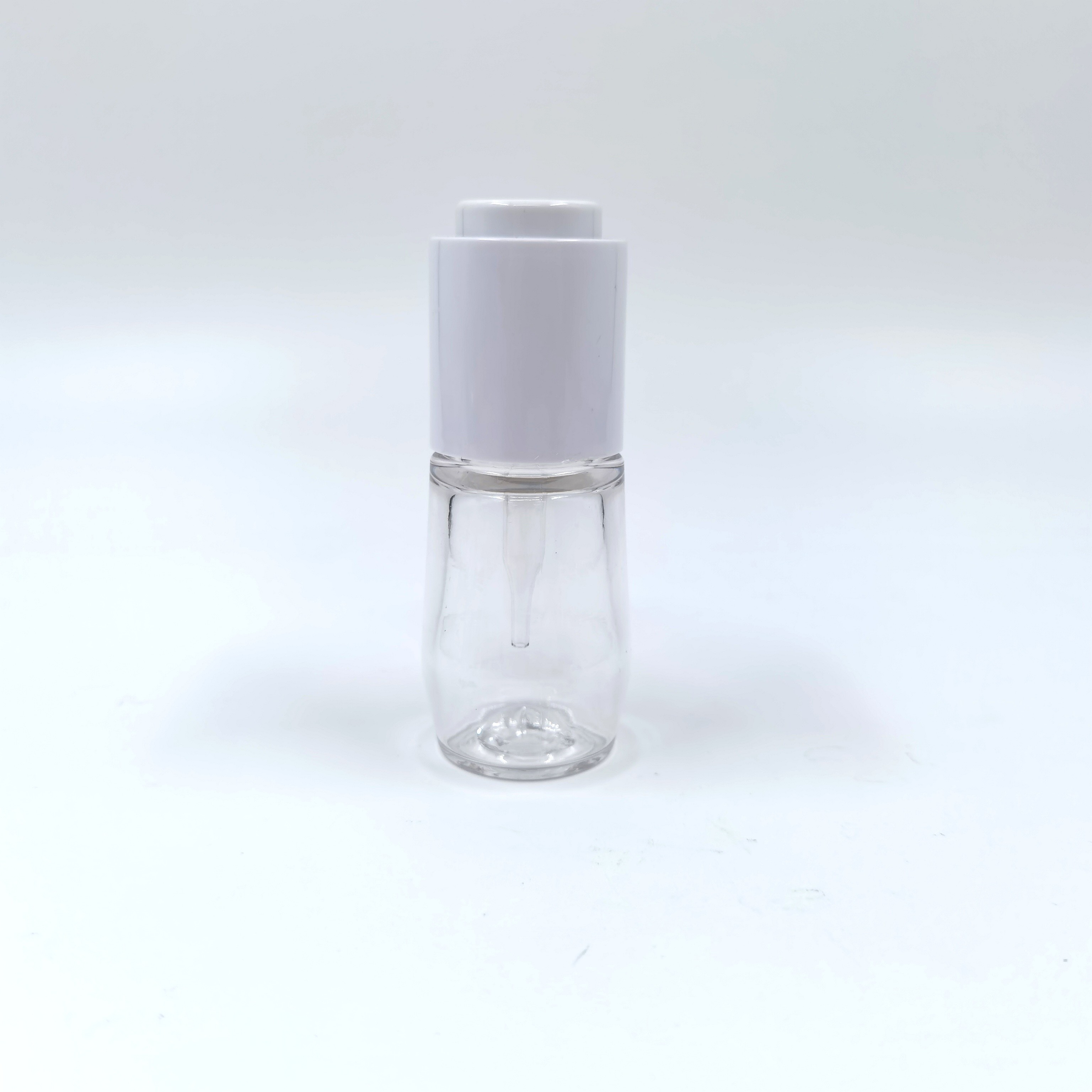 30ml 50ml Serum Skincare PET Cosmetic Bottles With Dropper Thick Wall