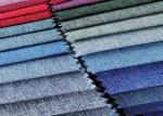 Linen 100% Polyester Upholstery Fabric For Sofa Furniture