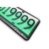 Buy cheap Rust Resistant Tesla Carbon Fiber License Plate Frame from wholesalers
