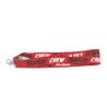 Buy cheap Logo Customized Red Dye Sublimated Lanyards Polyester Material With Thumb Trigger from wholesalers