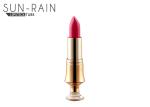 ABS Gold Silver Empty Lipstick Tubes Case Transparent Outer Cap SM001