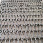 Versatile Metal Spiral Mesh Facade Decoration For Industrial