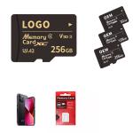 Custom Logo Mobile Phone Sd Cards 64gb Memory Tf Card 128gb 256gb