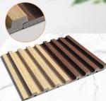 Interior Decoration Fluted Wall Panels Wooden Grain Design and Textured Wooden