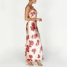 Buy cheap Custom Ladies Floral Casual Dress Long Summer Floral Maxi Satine Dress from wholesalers