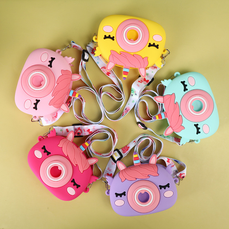 Big Pop Purse Unicorn Pop Purse For Girl Pop Bag With Unicorn Pop Toy Shoulder Bag Fidget Toys Pop Fidget Backpack Toy