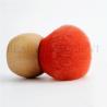 Buy cheap Wooden Base Red Bamboo Kabuki Brush Round Kabuki Brush Eco Friendly from wholesalers