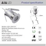 IP67 Waterproof mini stainless steel small LED stair light&LED underground light